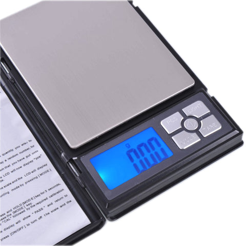 Note Book Style Portable Electronic Digital Kitchen Baking Carat Jewelry Weight Measuring Scale