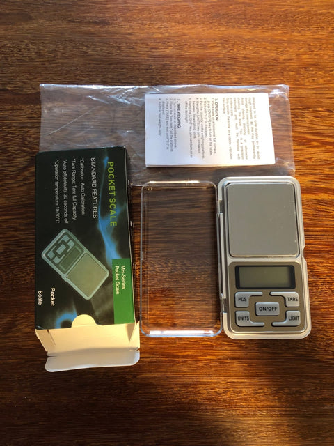 Mini Electronic Scales High Precision Pocket Digital Scale for Gold Sterling Jewelry Balance Gram For Kitchen Scale 500gx0.1g