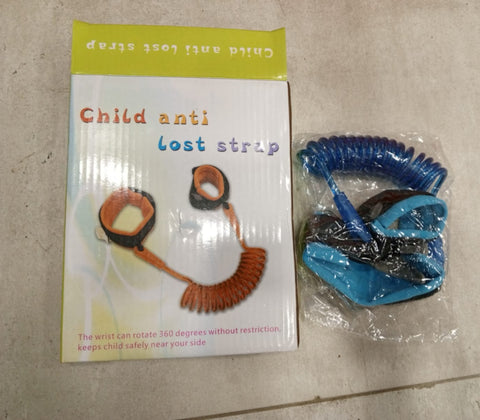 Baby Anti-Lost Wrist Strap Safety Harness for Toddlers & Kids – Adjustable Hand Link with 360° Rotation