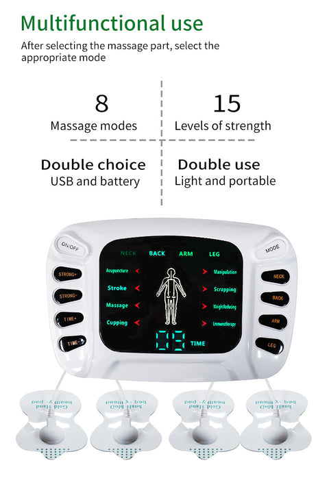 Digital Physiotherapy Machine Electronic Pulse Massager